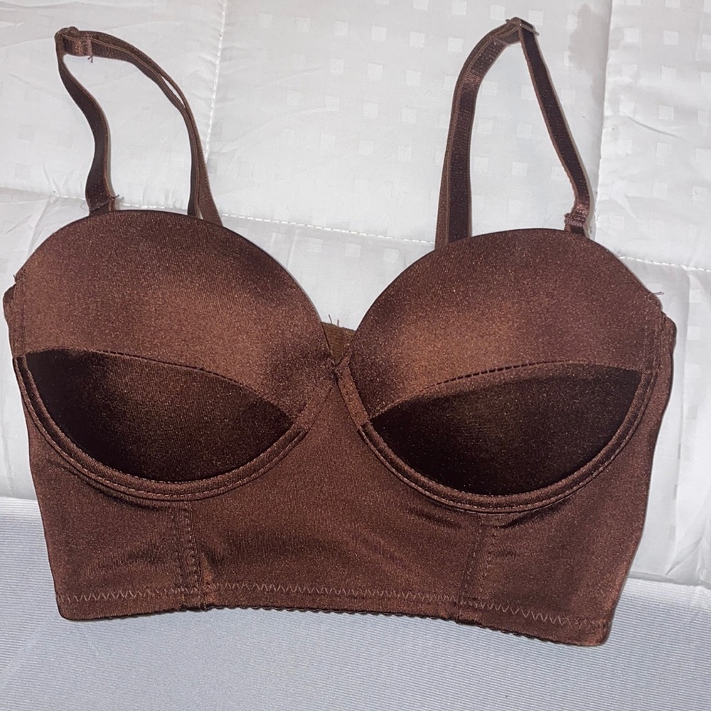 NWOT charlotte rousse bustier top